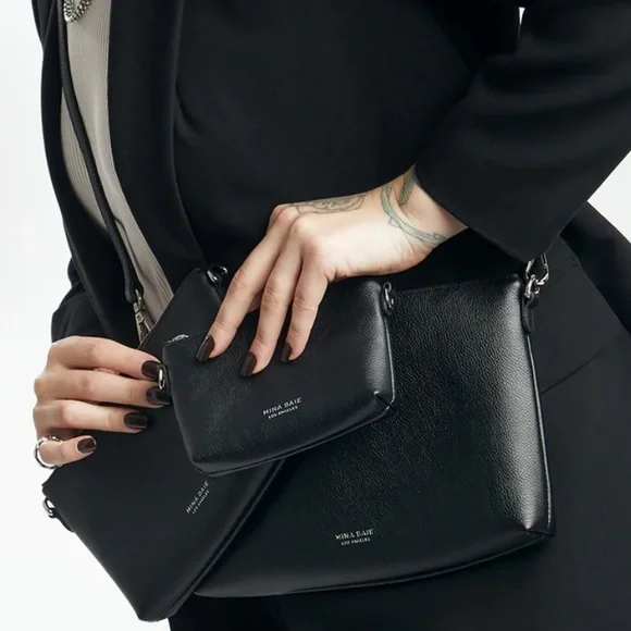 Mina Baie Mia Pouch Set Leather - Picture 16 of 16